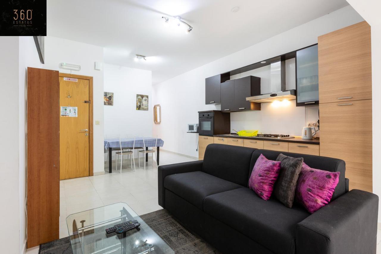 Centre Paceville Apt With Terrace, Bbq & Wifi By 360 Estates San Ġiljan Kültér fotó